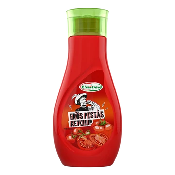 Univer ketchup Erős Pistás ízesítéssel  470G